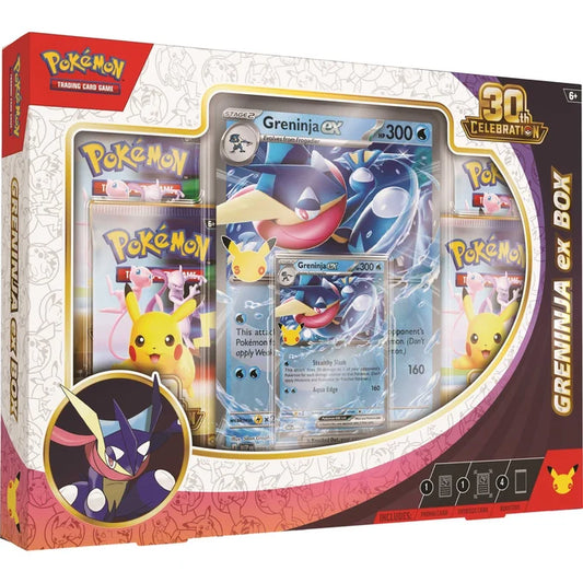 Pokemon TCG: 30th Celebration ex Box - Greninja