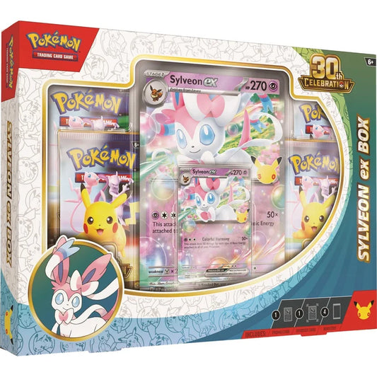 Pokemon TCG: 30th Celebration ex Box - Sylveon