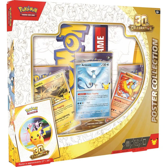 Pokemon TCG: 30th Celebration Poster Collection Box