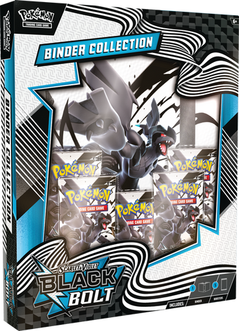 Pokemon TCG: Scarlet & Violet Black Bolt Binder Collection Box (Zekrom)
