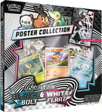 Pokemon TCG: Scarlet & Violet Black Bolt & White Flare Unova Poster Collection Box