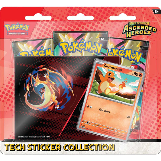 Pokémon TCG: Mega Evolution Ascended Heroes - Tech Sticker Collection (Charmander)