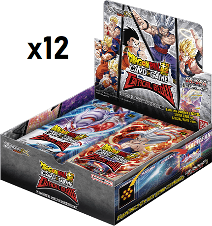 Dragon Ball Super Critical Blow Booster Box x 12 (Sealed Case) [DBS-B22]