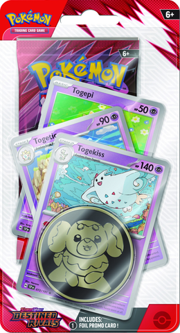 Pokemon TCG: Scarlet & Violet Destined Rivals Premium Checklane Blister (Togekiss)