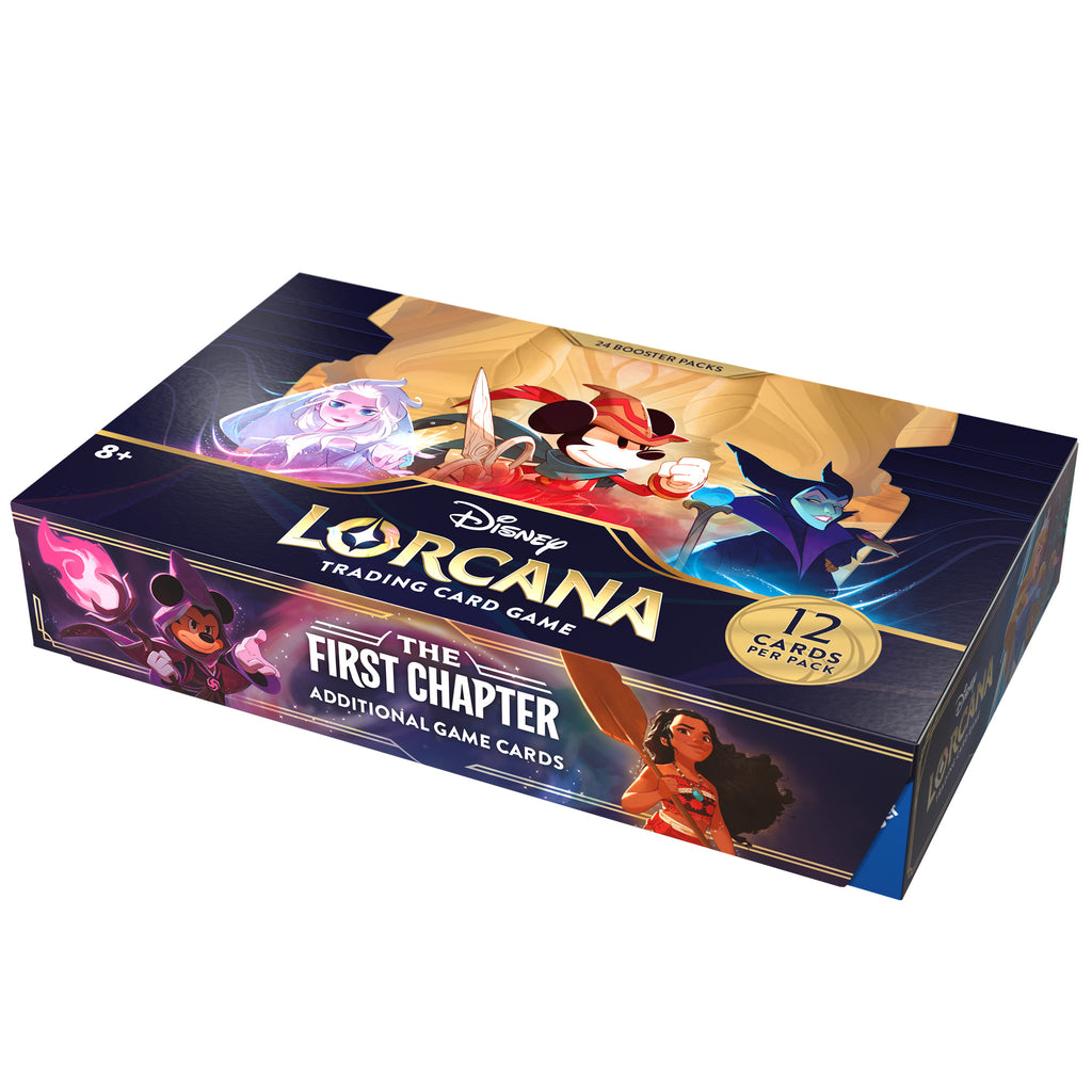 Disney Lorcana TCG: The First Chapter Booster Box Roll Play Games Disney Lorcana TCG: The First Chapter Booster Box Roll Play Games