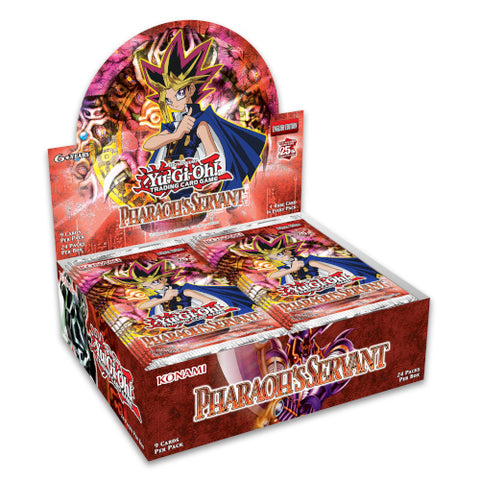 Yu-Gi-Oh! - Pharaohs Servant Booster - Reprint Unlimited Edition Booster Box (24 Packs)