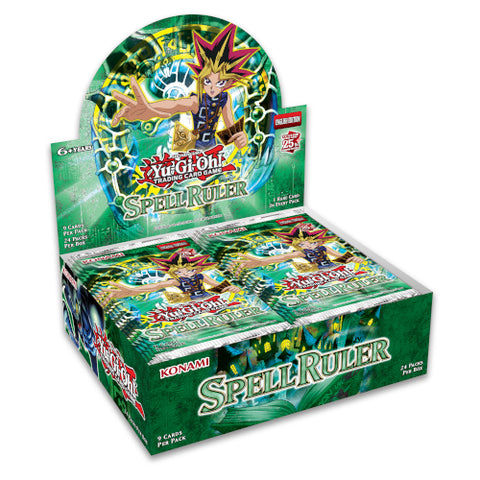 Yu-Gi-Oh! - Spell Ruler Booster - Reprint Unlimited Edition Booster Box (24 Packs)