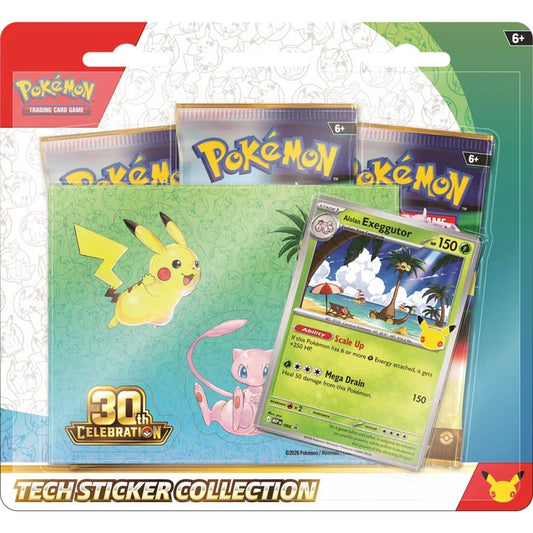 Pokémon TCG: Tech Sticker Collection - 30th Celebration (Alolan Exeggutor)