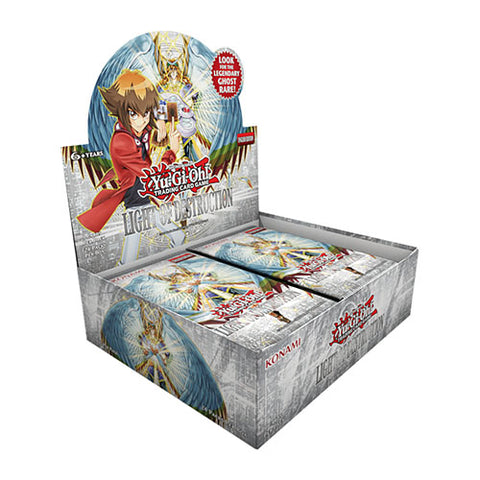 Yu-Gi-Oh! - Light of Destruction Booster - Reprint Unlimited Edition Booster Box (24 Packs) (Copy)