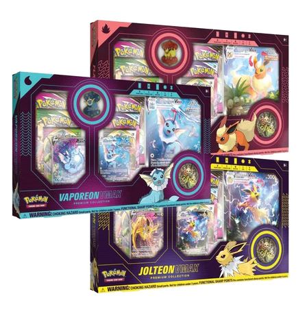 Pokemon Premium Collection - Vaporeon / Jolteon / Flareon VMAX