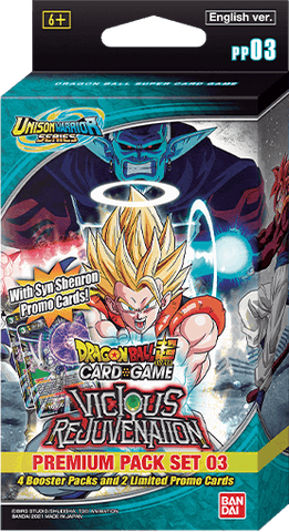 Dragon Ball Super Card Game - Vicious Rejuvenation Premium Pack Set 03 [PP-03]
