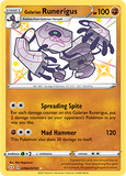 Shining Fates - Galarian Runerigus Shiny Holo Rare SV066/SV122