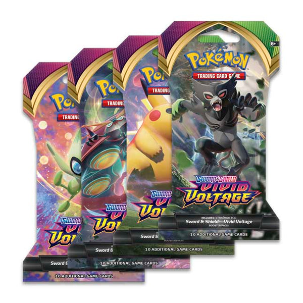 Pokemon TCG Vivid Voltage Sleeved Booster Pack (10 Cards) – Roll Play Games