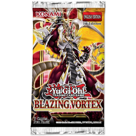Yu-Gi-Oh! - Blazing Vortex - First Edition Booster Pack (9 Cards)