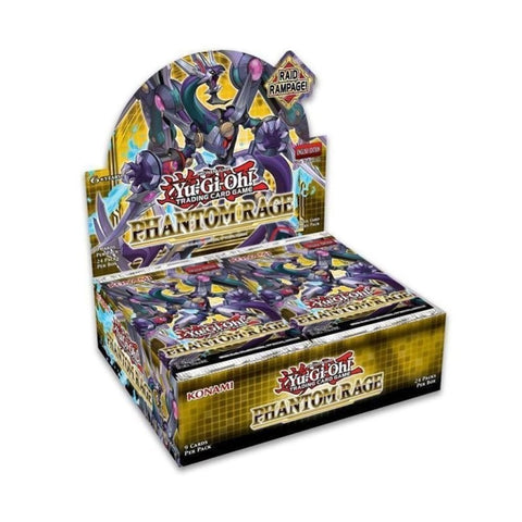 Yu-Gi-Oh! - Phantom Rage - First Edition Booster Box (24 Packs)